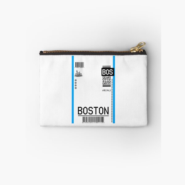 Item preview, BOSTON PLANE TICKET AIRPORT TAG designed and sold by Glossypop.