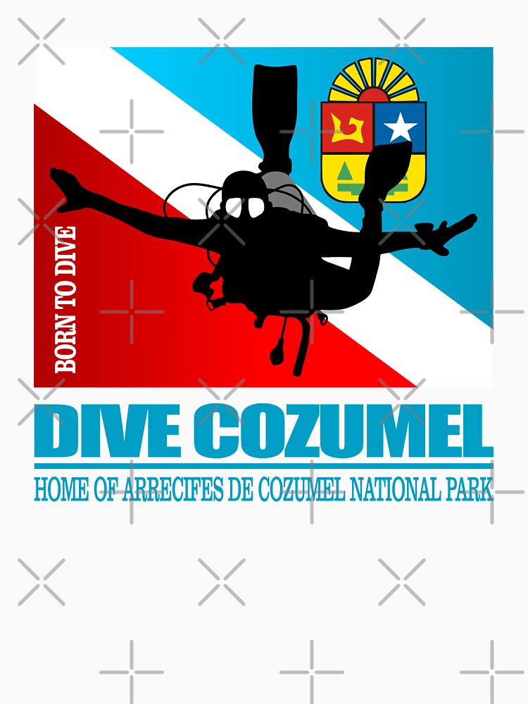 "Dive Cozumel (DF2)" Tshirt for Sale by Redbubble