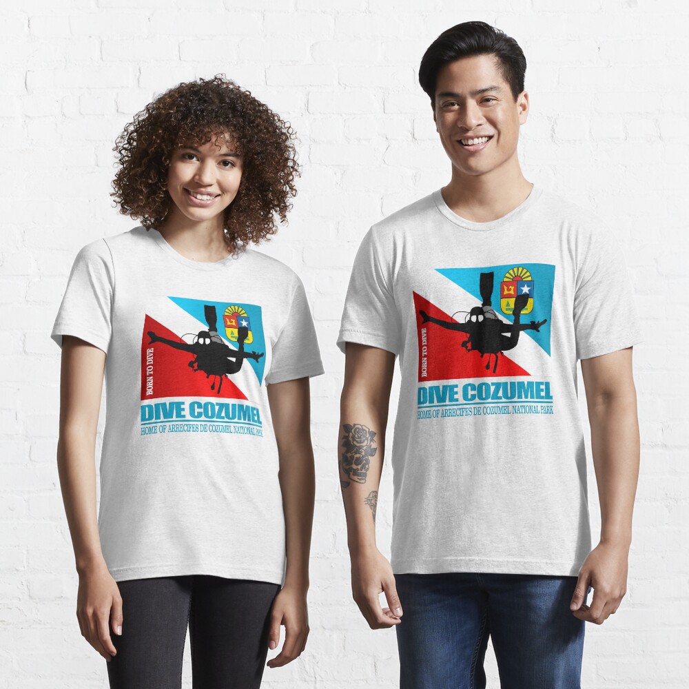 "Dive Cozumel (DF2)" Tshirt for Sale by Redbubble