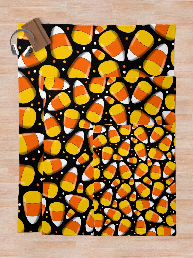 Orange Yellow White Candy Corn Pattern Halloween Autumn Fall Shower Curtain high quality Bathroom Accessories Home Décor