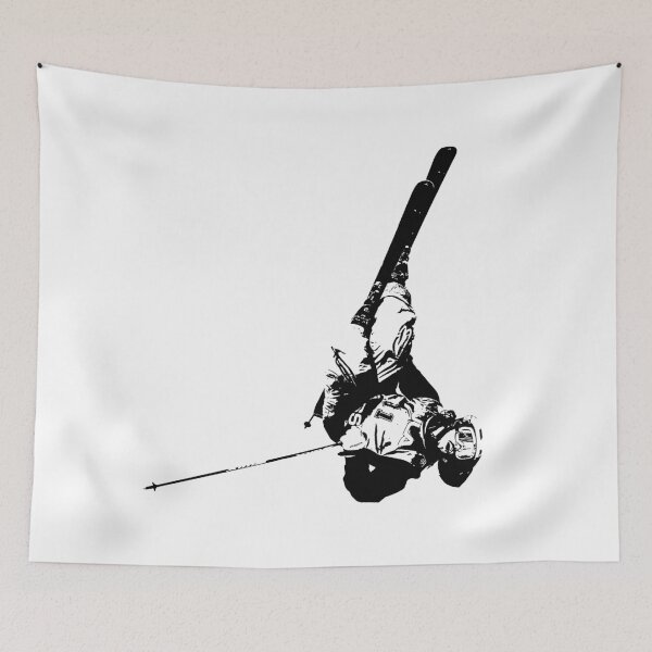 Item preview, Skiing_Stencil_003 designed and sold by graphicassault.