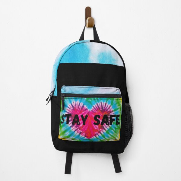 Item preview, stay safe gifts -tie dye patterns, blue and white with a heart designed and sold by fra02.