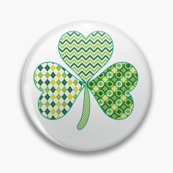 Item preview, Preppy Shamrock St. Patrick's Day Green Irish Ireland designed and sold by funnytshirtemp.
