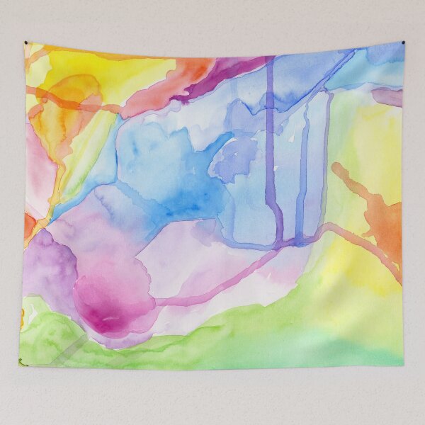 Item preview, Aesthetic Watercolors - 100 shades of rainbow pattern designed and sold by NPrintsDesign.