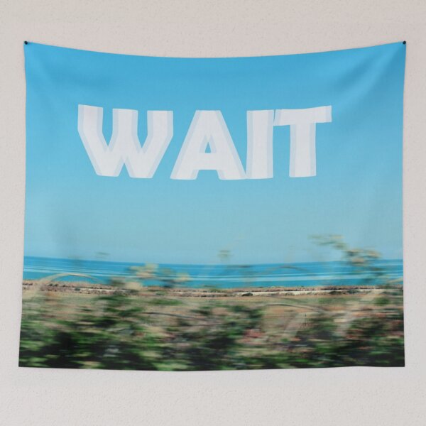 Item preview, WAIT! designed and sold by The Iconic Minimalist.