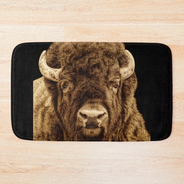 Item preview, Bison Woodburning by Minisa Robinson designed and sold by MinisaRobinson.