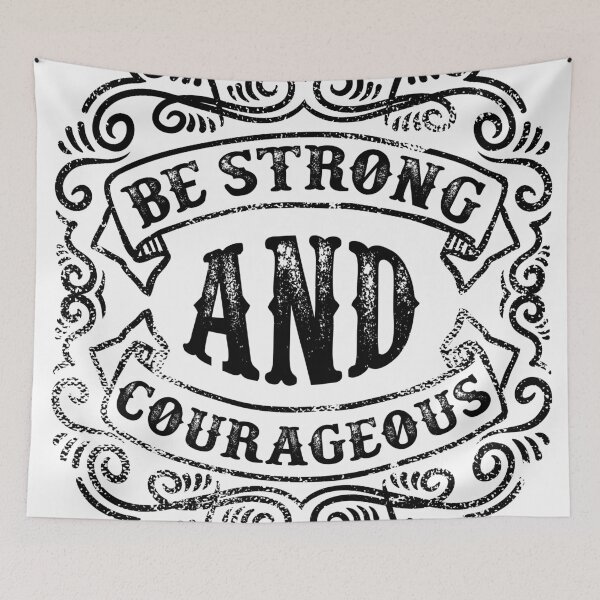 Item preview, be strong and courageous designed and sold by BOITISTORE.