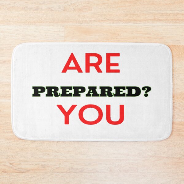 Item preview, Are You Prepared? designed and sold by Danyell369.