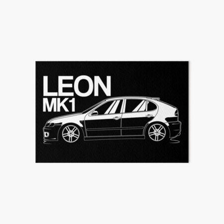 SEAT LEON Mk1 - Colour Vector File Download - .PDF, .Svg, .Png