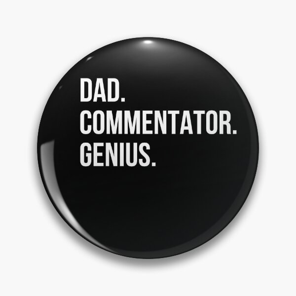 Item preview, Dad Commentator designed and sold by UneDesigns.