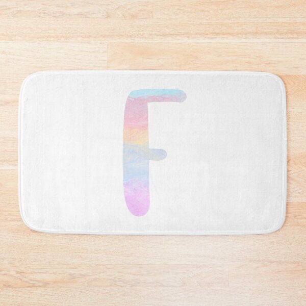 Item preview, Personalized Unicorn Color Palette Monogram F designed and sold by TheFamilyVan.