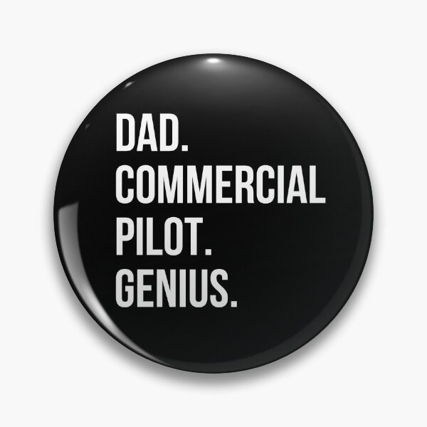 Item preview, Dad Commercial pilot designed and sold by UneDesigns.
