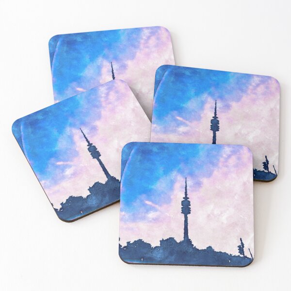 Item preview, The Munich skyline designed and sold by The Iconic Minimalist.