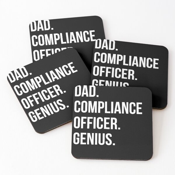 Item preview, Dad Compliance officer designed and sold by UneDesigns.