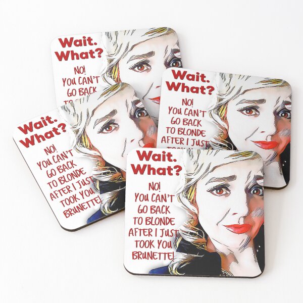 Item preview, Wait, What?!- Blonde To Brunette- Red designed and sold by BOLDERSALONS.