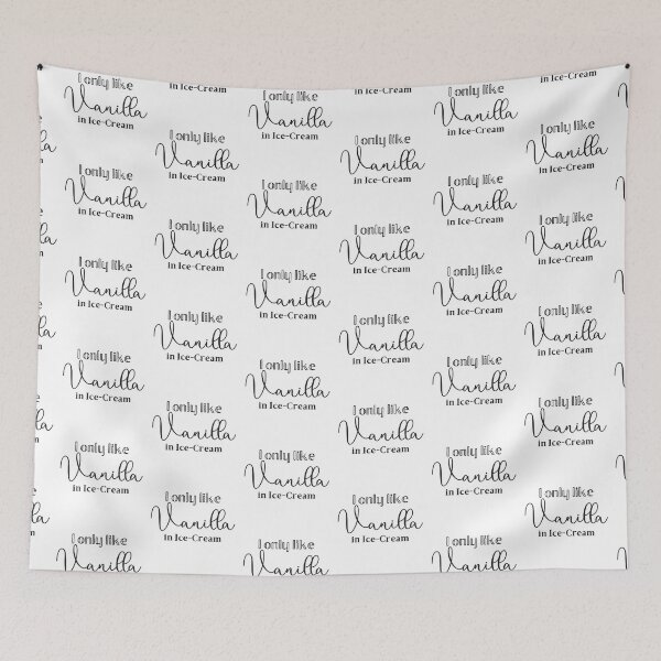 Item preview, I only like Vanilla ice-cream designed and sold by jazzydevil.