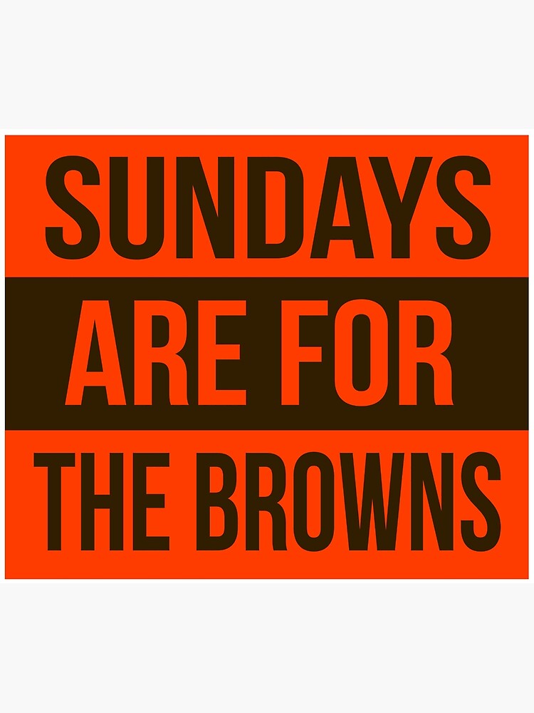 Disover Sundays Are For The Browns Shirts & Stickers Tapestry