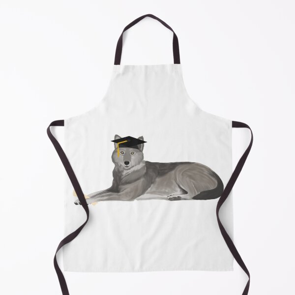 Item preview, Graduation Wolf designed and sold by cmd-art.
