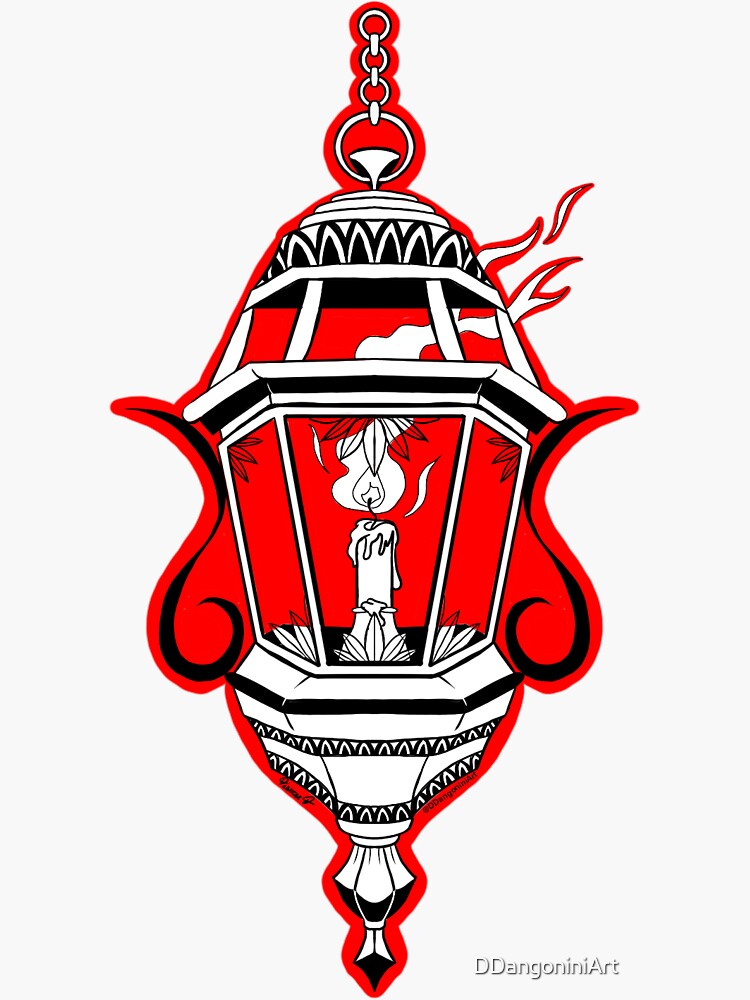 "Lantern" Sticker by DDangoniniArt Redbubble