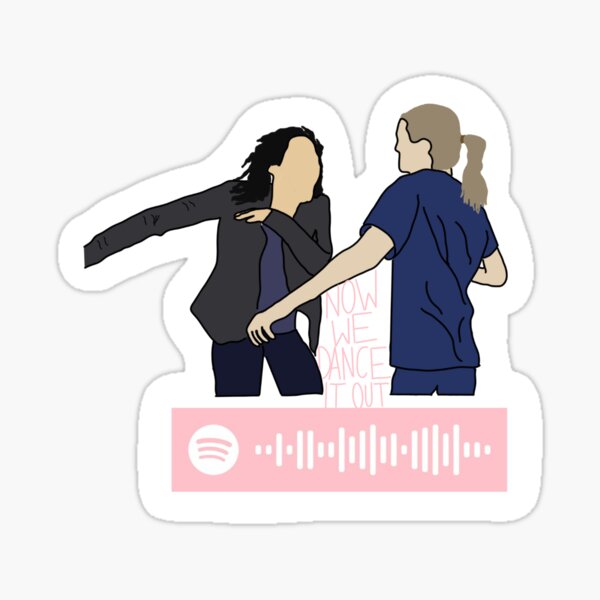 dance it out sticker by harley powell redbubble