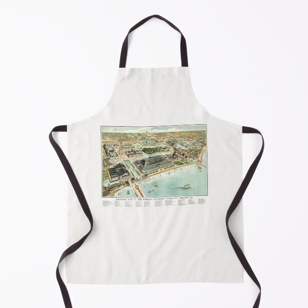 Item preview, World's Columbian Exposition Bird's Eye View - Chicago 1893 designed and sold by warishellstore.