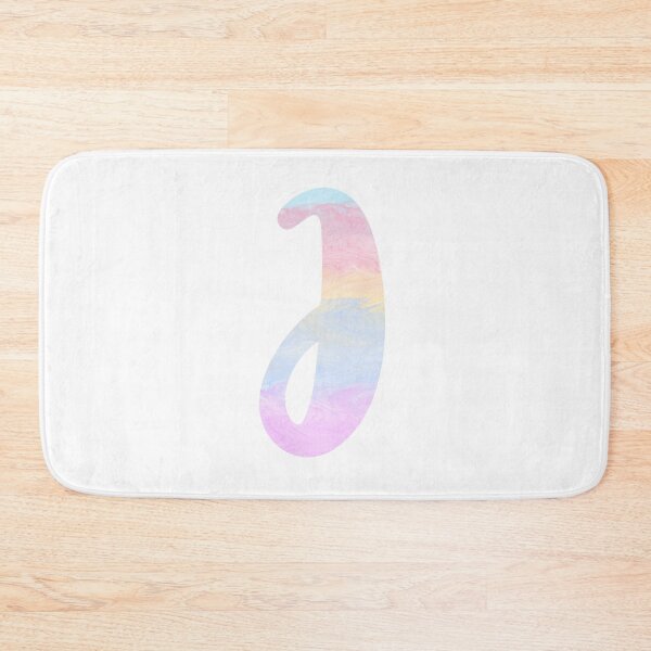 Item preview, Personalized Unicorn Color Palette Monogram J designed and sold by TheFamilyVan.