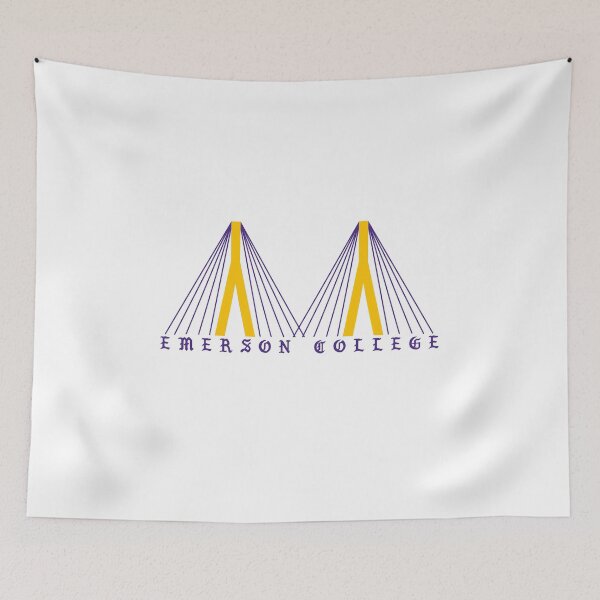Item preview, Boston Bunker Hill Memorial Bridge Sticker Emerson College designed and sold by Shores-Store.