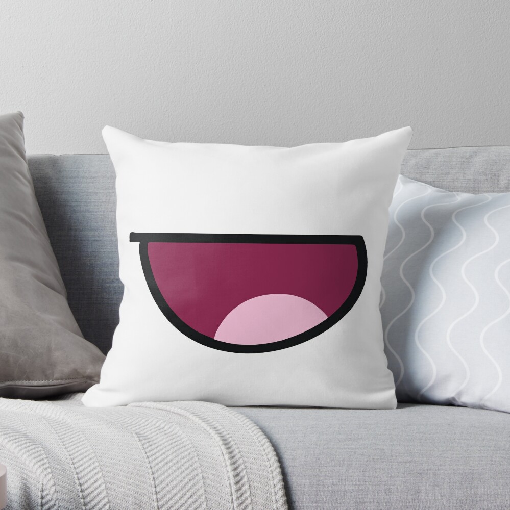 Roblox Epic Face Mask Throw Pillow By Yawnni Redbubble - roblox faces mask by lunalpha redbubble