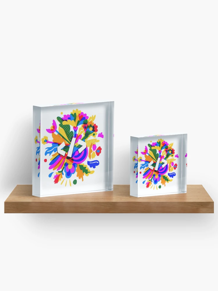 Thumbnail 3 of 5, Acrylic Block, Creative Code designed and sold by ejcreative.