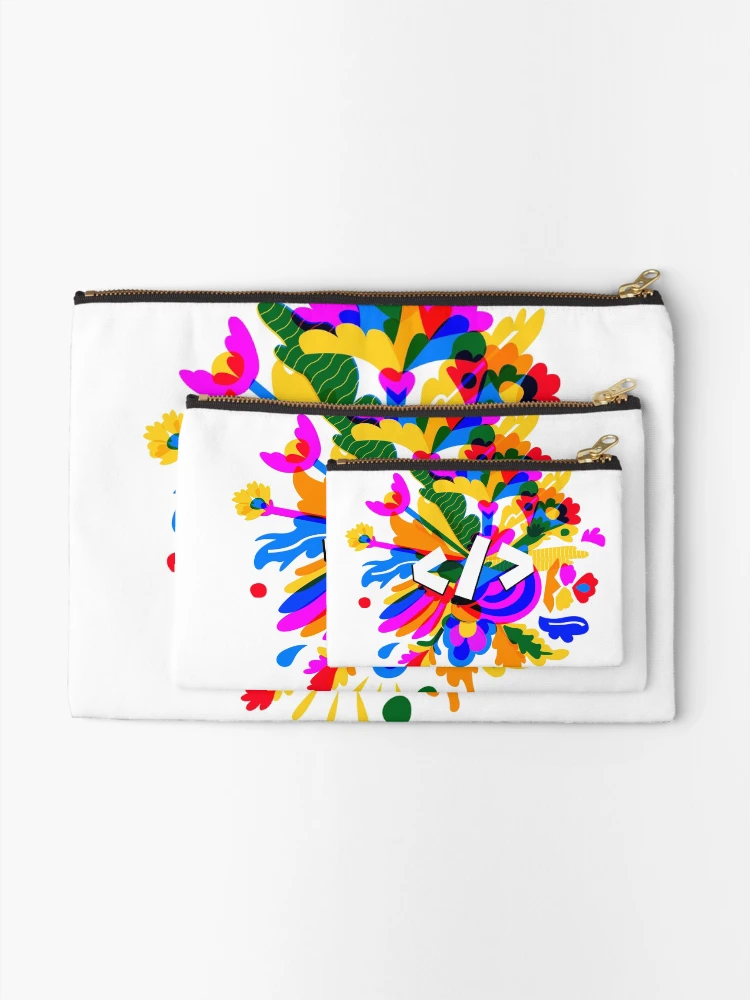 Thumbnail 2 of 4, Zipper Pouch, Creative Code designed and sold by ejcreative.