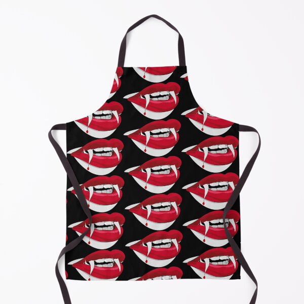 Item preview, Sexy mouth with vampire teeth for Halloween designed and sold by My-Queens-Store.