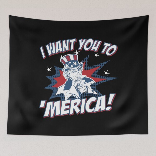 Item preview, I Want You to 'Merica 4th of July Patriotic designed and sold by flippinsg.