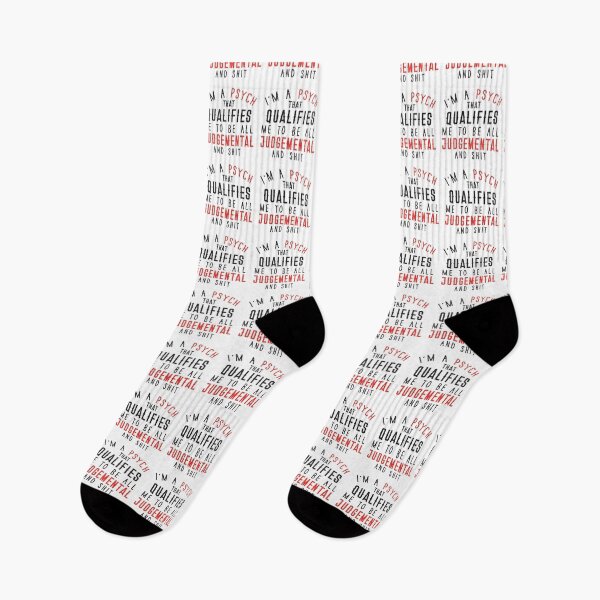 Item preview, I'm a PSYCH  that qualifies me to be all judgemental and shit designed and sold by jazzydevil.