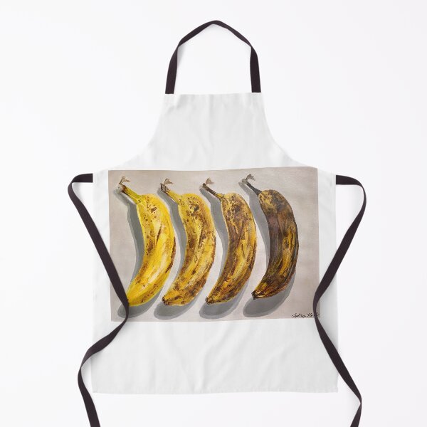 Item preview, "Making Banana Bread" ~ Ripening Bananas Acrylic Painting designed and sold by Sydney Hsieh.