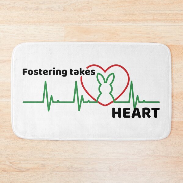 Item preview, Fostering Takes Heart - Rabbit designed and sold by MSwiftDesigns.