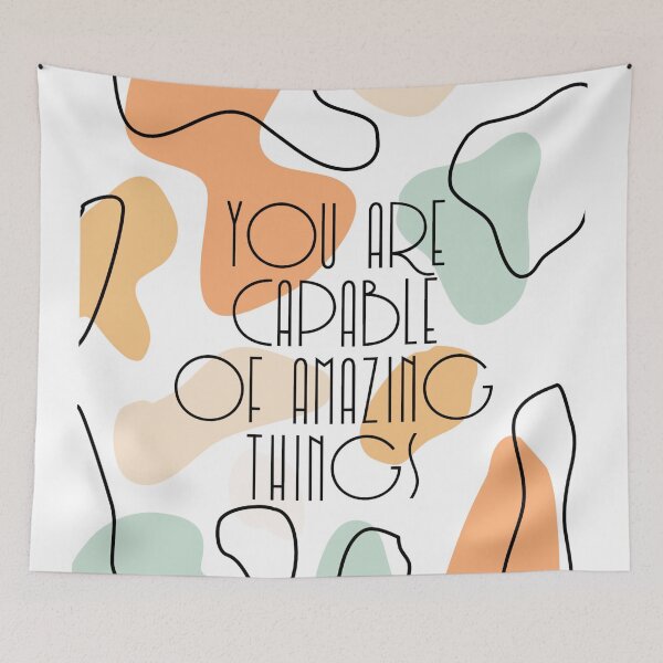Item preview, You Are Capable of Amazing Things designed and sold by Imagina-Art.