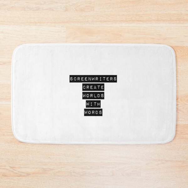 Item preview, Screenwriters Create Worlds With Words - film student screenwriter inspiration gift writer filmmaker Hollywood movie lover film camera designed and sold by CJCTEES.