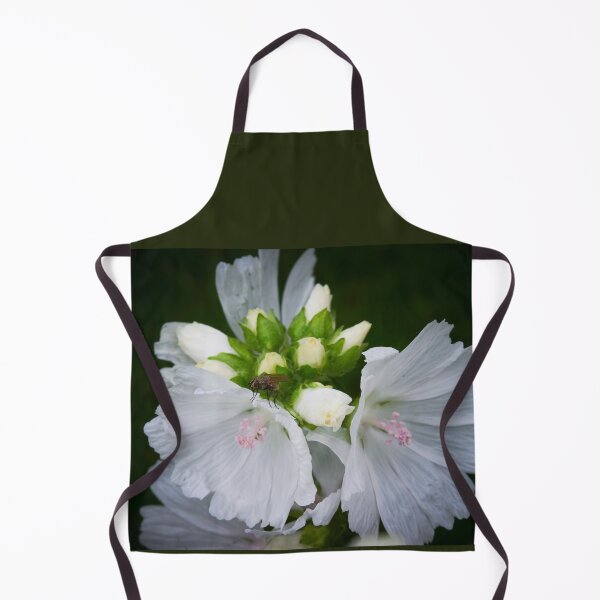 Item preview, White hollyhocks designed and sold by M-project.