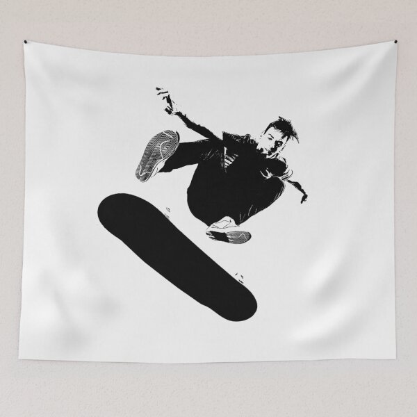Item preview, Skateboarding_Stencil_012 designed and sold by graphicassault.