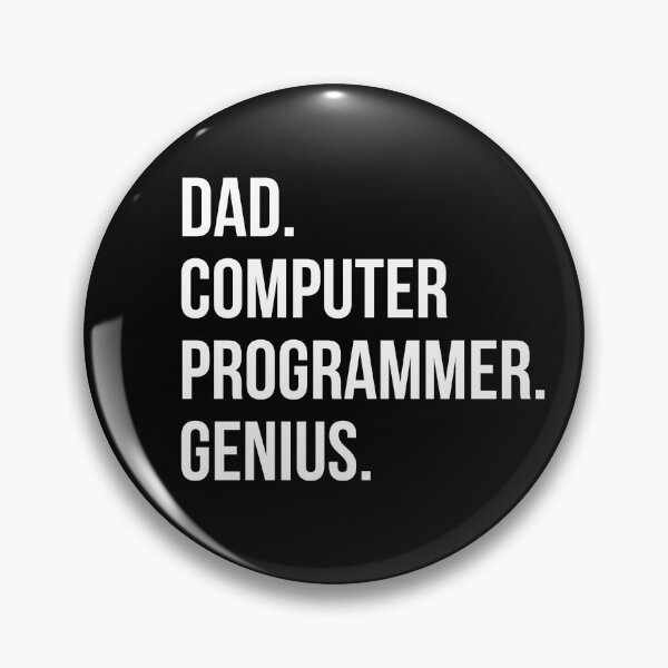 Item preview, Dad Computer programmer designed and sold by UneDesigns.