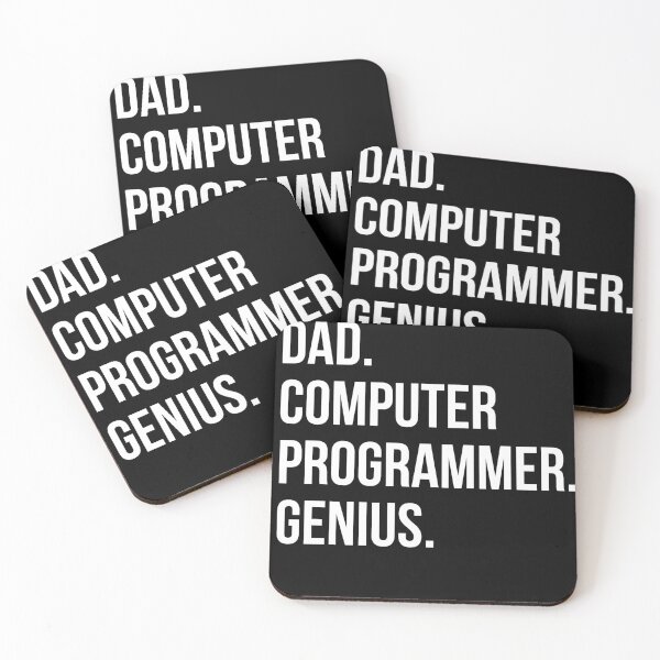 Item preview, Dad Computer programmer designed and sold by UneDesigns.