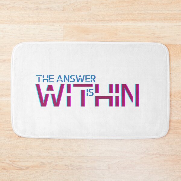 Item preview, The answer is Within designed and sold by WiseBlissful.