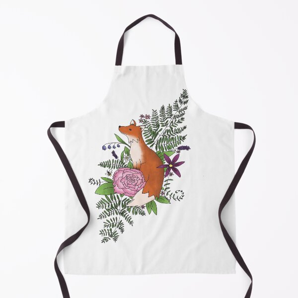 Item preview, Fox and Flowers designed and sold by MeadowFox.