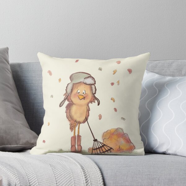 Item preview, Little Autumn Owl designed and sold by familiarforest.