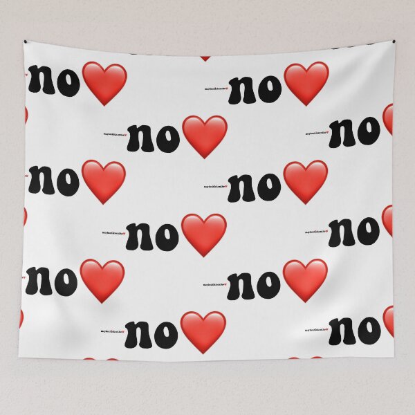 Item preview, no <3 designed and sold by maybechickentho.