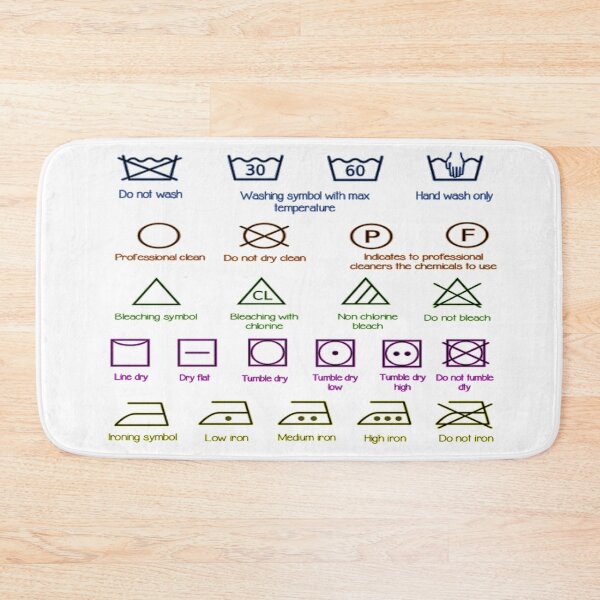 Item preview, Laundry instructions designed and sold by To-the-T.