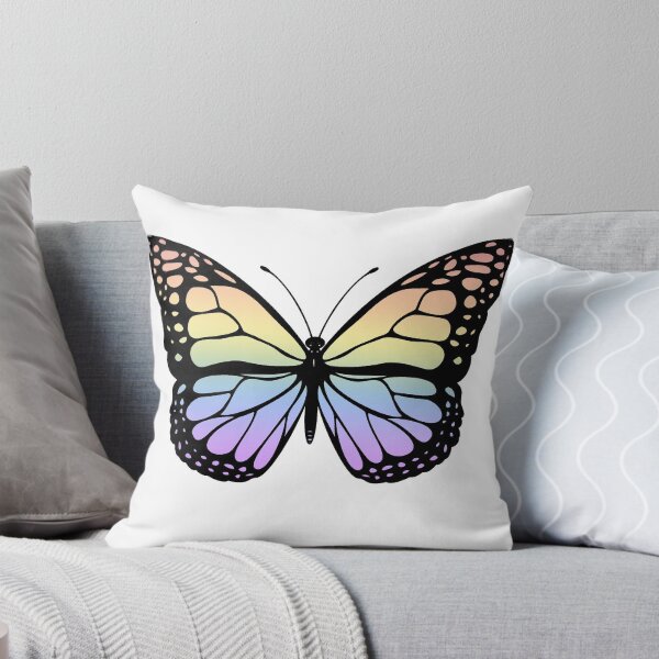 Item preview, pastel rainbow gradient vsco butterfly designed and sold by rmacyn.