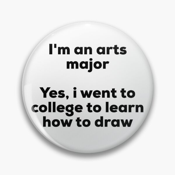 Item preview, Funny Arts Major designed and sold by HilariousThings.