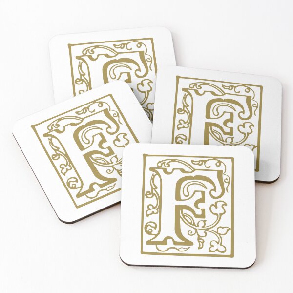 Item preview, Vintage Letter F Gold designed and sold by yourscotborders.