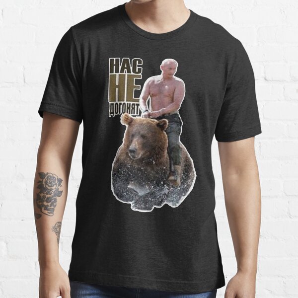 putin bear t shirt